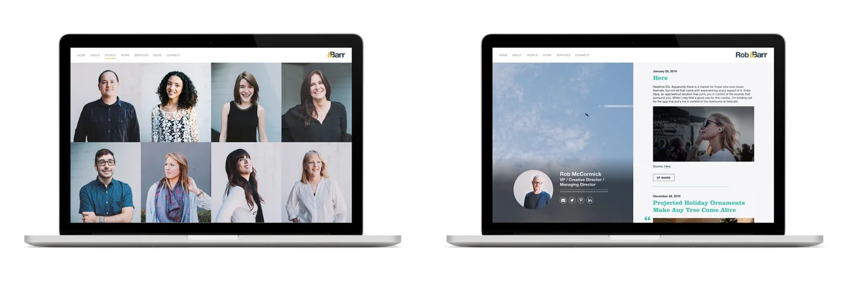 &Barr: Website