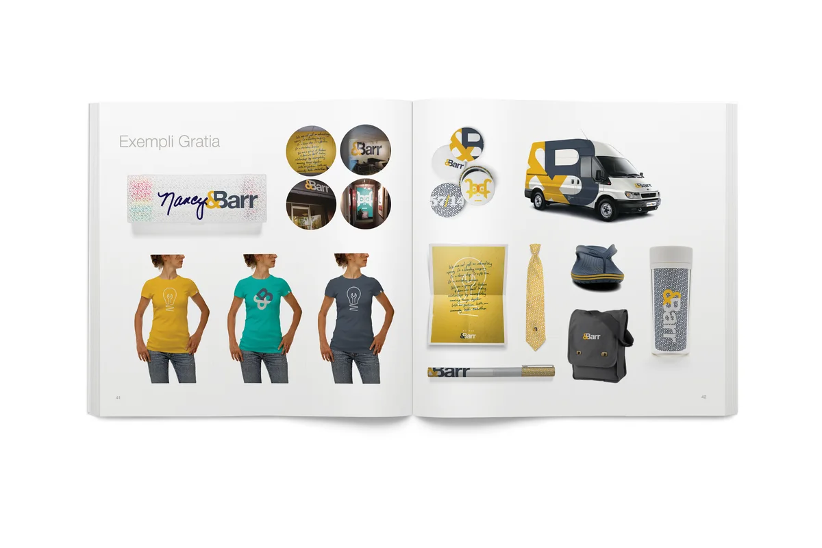 &Barr: Brand identity and culture book