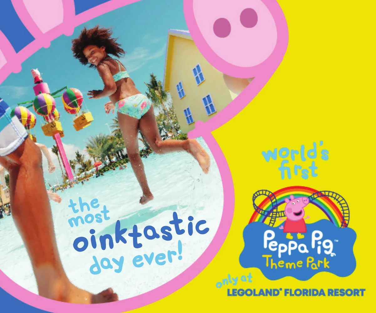 Static digital ad, the most oinktastic day ever