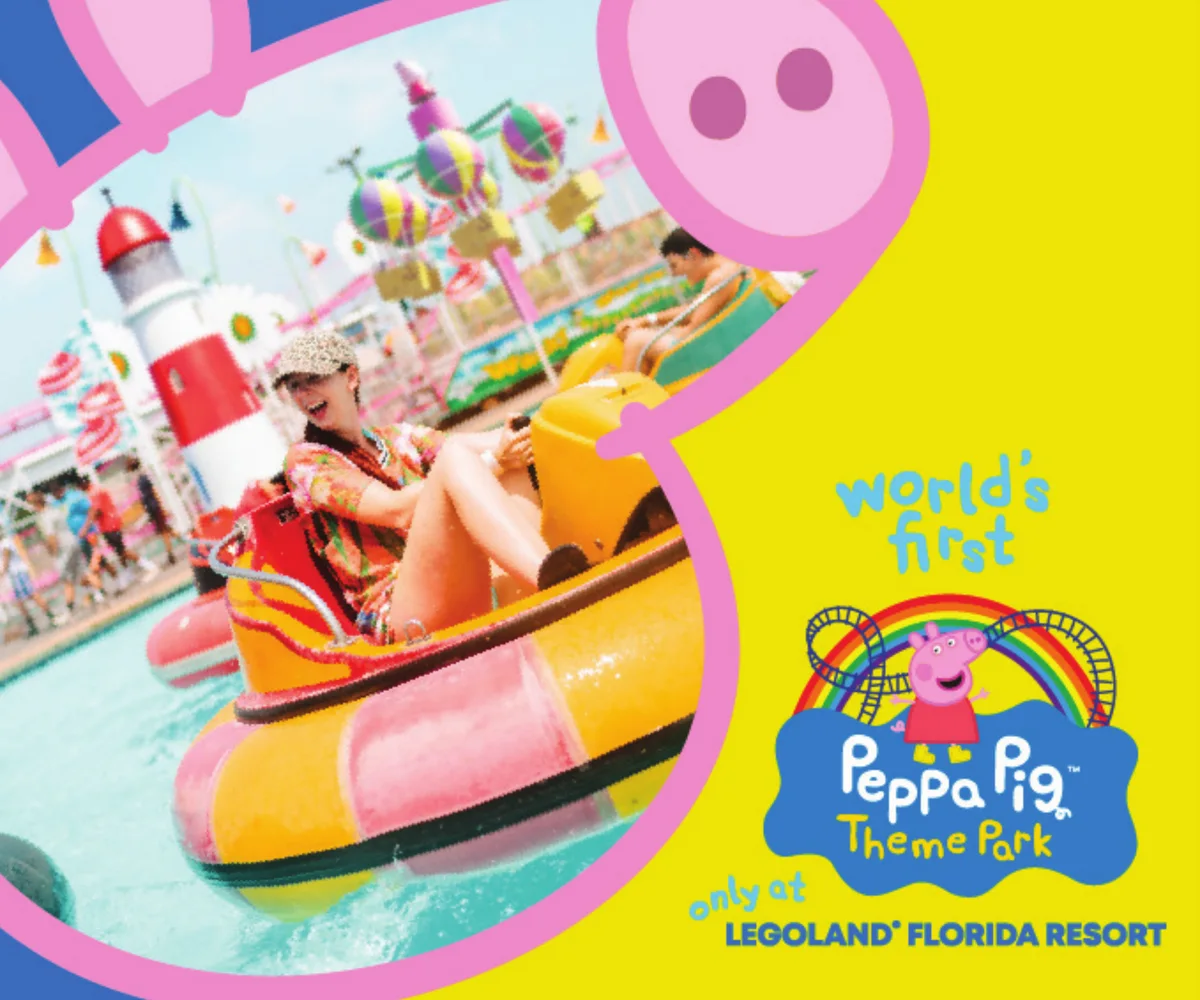 Static digital ad, World's first Peppa Pig Theme Park